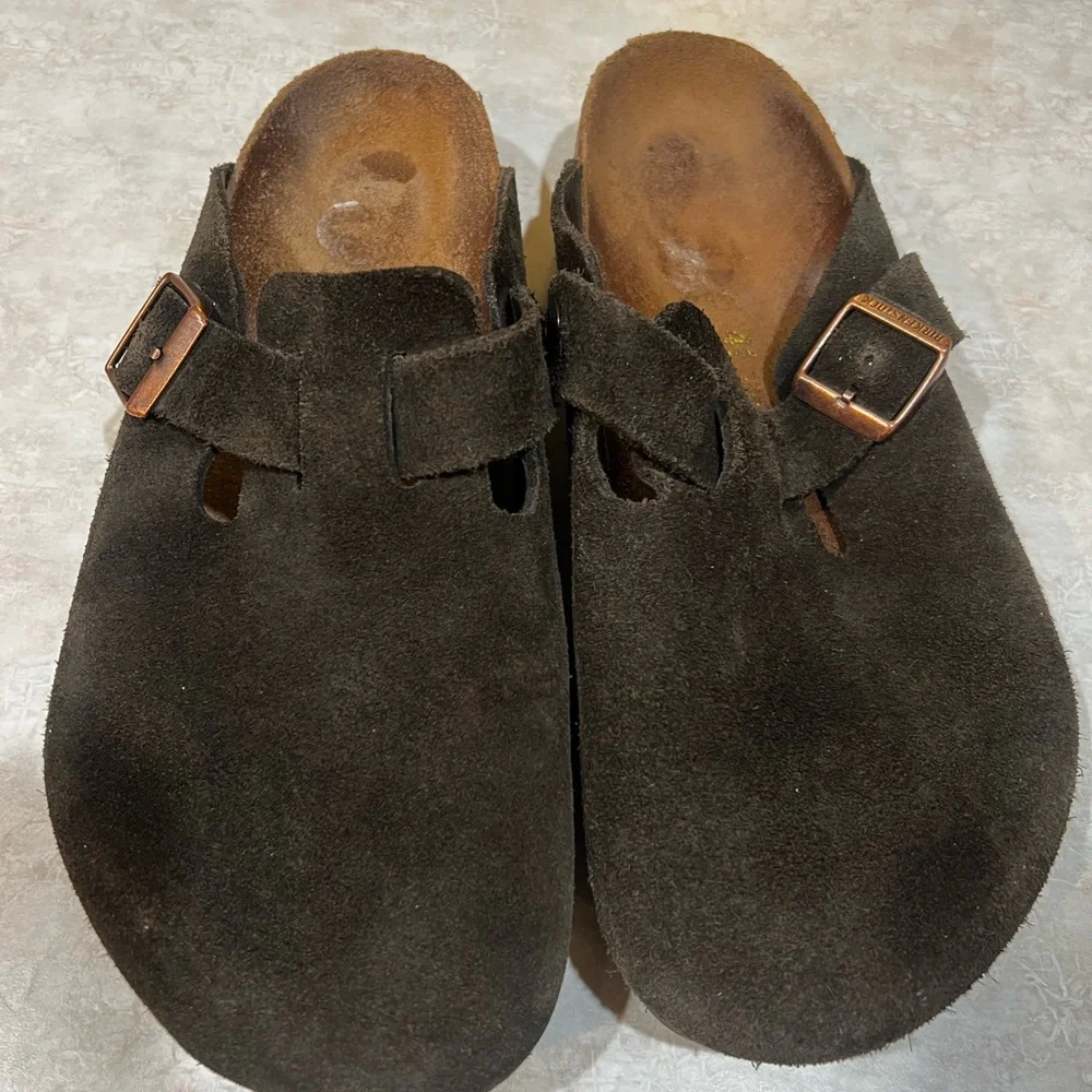 Birkenstock Bostons Suede - Picture 5 of 12